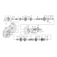 Joint spi boite  52-84 K, et  XL 54-76 pignon mot.