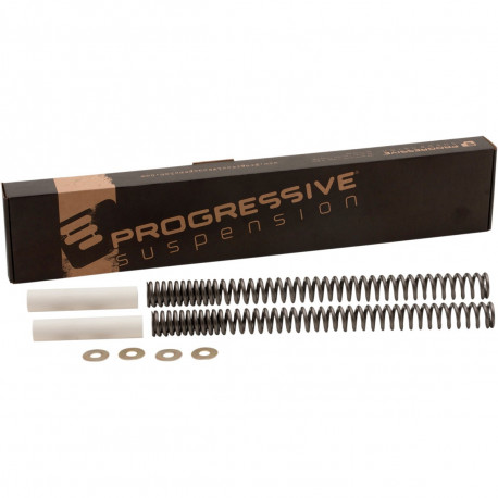 Ressorts  fourche renforcés  "progressive suspension"