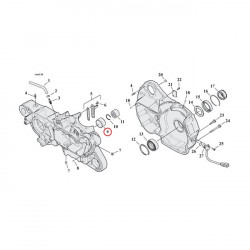 Palier de roul vilebrequin XL 87-21