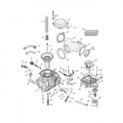 Joint pipe/culasses Evo Twin Cam