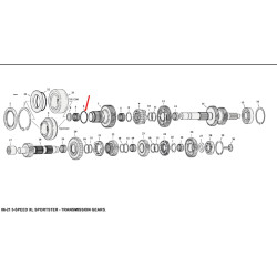 Joint de pignon de 5  06-21 XL , XR