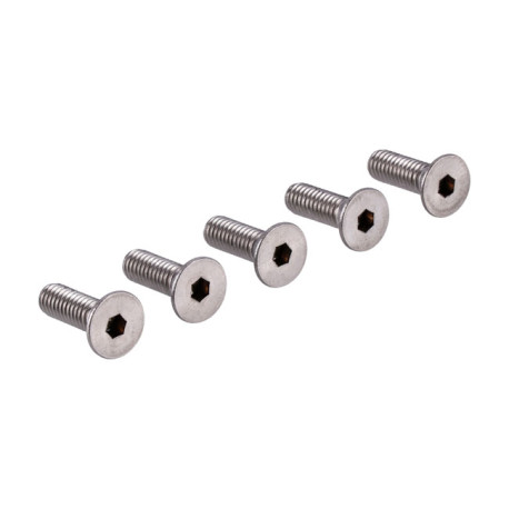 Vis inox coniques  5/16-18  fix. disques