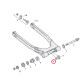 Coupelles plastique bras ar.  82-94 FXR et  80-01 FLT/Touring