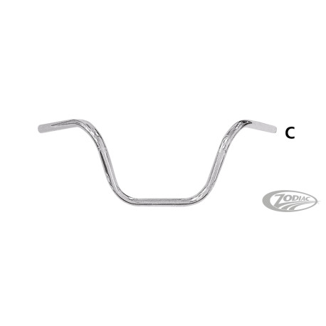GUIDON MINI "Corne de vache"  10"
