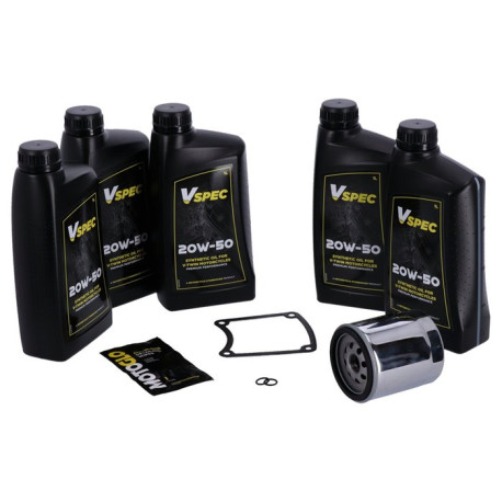 Kit complet huile 20w50   Synt. Touring 99-06
