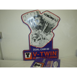 PLAQUE MOTEUR TWIN CAM