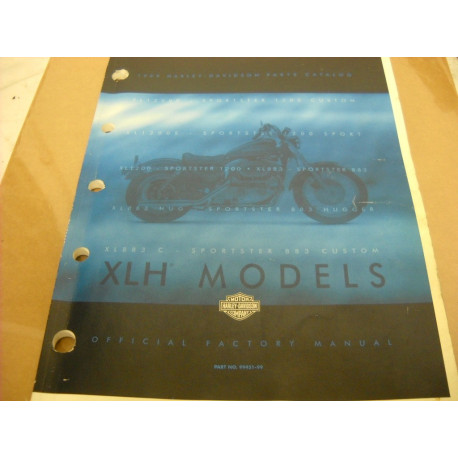 CATALOGUE DE PIECES DETACH. XLH 1999