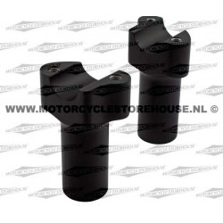 risers noirs 7,5cm de haut risers noirs 7,5cm de haut