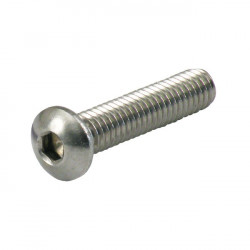 visses bombée inox diam. 8/32  et long. 19mm