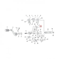 Clips de verrouilleur 91-03 XL