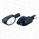 Retros a fixer en bout de guidon Noirs