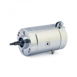 GENERATOR, 12 VOLT,  CHROME. 