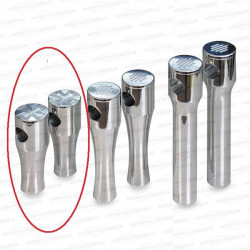 Risers alu poli,  10cm