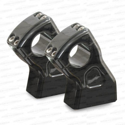 RISERS ALU NOIRS 5cm